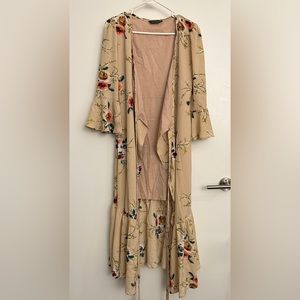 Haute rogue Floral wrap dress M Size